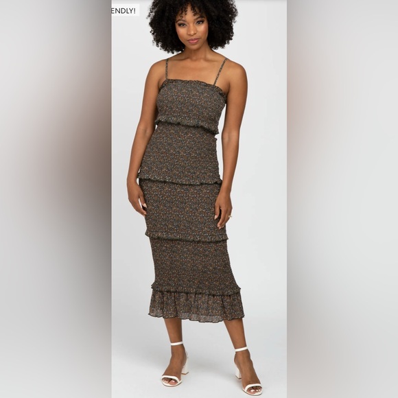 REVOLVE Dresses & Skirts - Revolve X Mable ESME SMOCKING DETAILED LONG DRESS